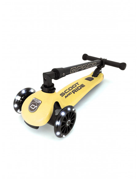 Trotineta copii pliabila cu roti luminoase Scoot & Ride