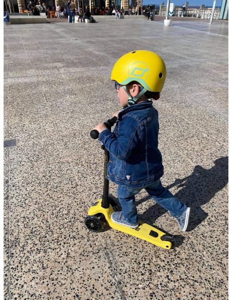 Trotineta copii pliabila cu roti luminoase Scoot & Ride