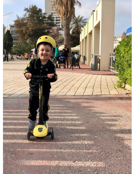 Trotineta copii pliabila cu roti luminoase Scoot & Ride