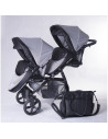 CARUCIOR COPII GEMENI TANDEM 3 IN 1, PJ STROLLER LUX