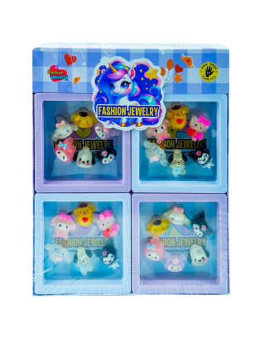 ROB-1101-1,Accesorii frumusete, bijuterii, 12 buc/set
