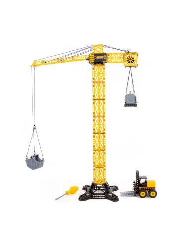 ROB-09255,Macara turn JUMBO, cu stivuitor, 68x26x93 cm, Polesie