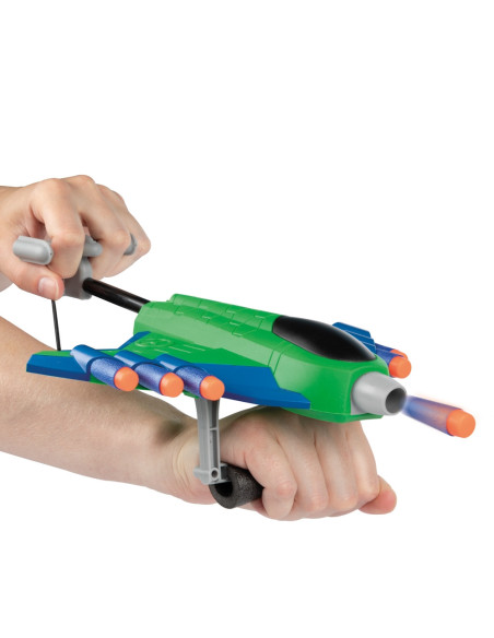 ROB-68945Z,Avion lansator + 16 gloante burete - Toi-Toys