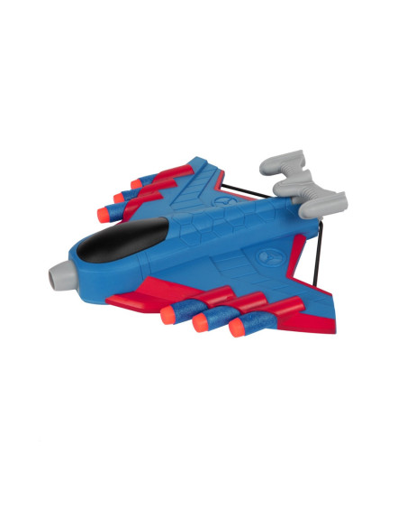 ROB-68945Z,Avion lansator + 16 gloante burete - Toi-Toys