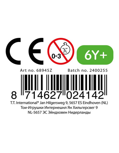 ROB-68945Z,Avion lansator + 16 gloante burete - Toi-Toys