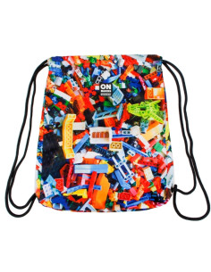 ROB-446525,Sac incaltaminte Starpak, 46 x 35.5 cm, Motiv blocks