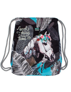 ROB-446554,Sac incaltaminte Starpak, 46 x 35.5 cm, Motiv boho