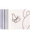 PATUT PENTRU BEBE, BEAR & BUTTERFLY, Wenge + SALTEA COCOS SPUMA