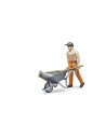 BR62130,Bruder - Figurina Muncitor Municipal