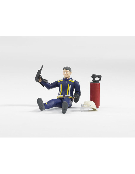 BR60100,Bruder - Figurina Pompier Cu Accesorii