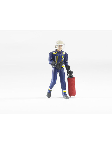 BR60100,Bruder - Figurina Pompier Cu Accesorii