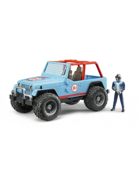 BR02541,Bruder - Jeep Cross Country De Curse Albastru