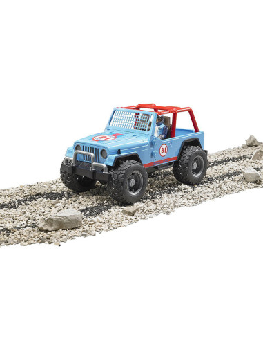 BR02541,Bruder - Jeep Cross Country De Curse Albastru