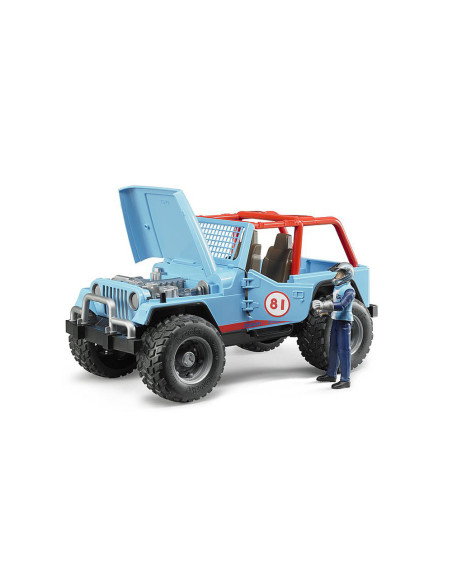 BR02541,Bruder - Jeep Cross Country De Curse Albastru