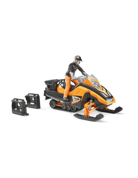 BR63101,Bruder - Snowmobil Cu Sofer Si Accesorii