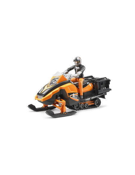 BR63101,Bruder - Snowmobil Cu Sofer Si Accesorii