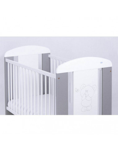 PATUT PENTRU BEBE, BEAR & BUTTERFLY, SILVER + SALTEA COCOS