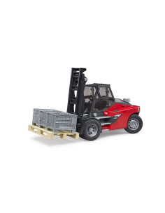 BR02513,Bruder - Stivuitor Linde Ht160 Cu Palet Si 3 Cutii 2