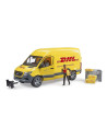 BR02671,Bruder - Sprinter Dhl Mercedes Benz Cu Sofer