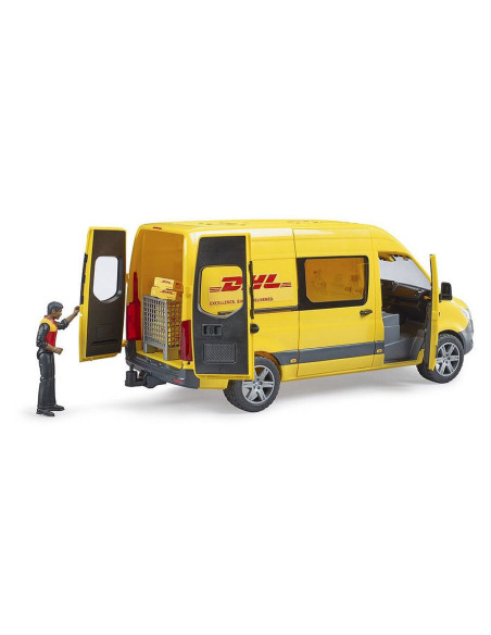BR02671,Bruder - Sprinter Dhl Mercedes Benz Cu Sofer