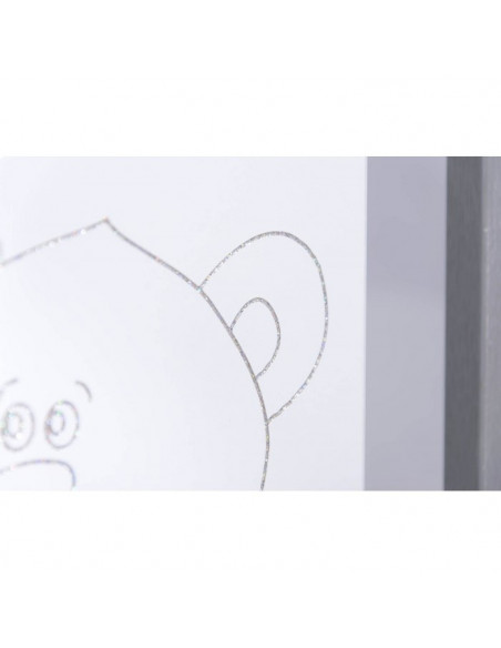 PATUT PENTRU BEBE, BEAR & BUTTERFLY, SILVER + SALTEA COCOS