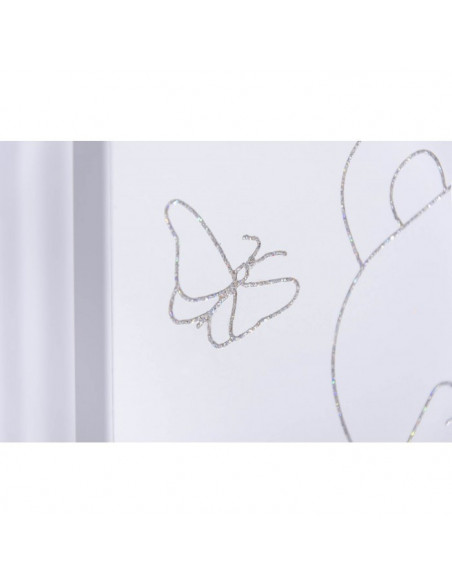 PATUT PENTRU BEBE, BEAR & BUTTERFLY, SILVER + SALTEA COCOS