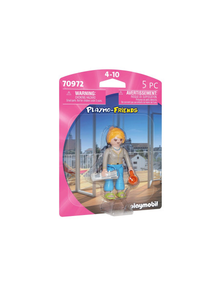 PM70972,PLAYMOBIL - FIGURINA FEMEIE CU ZIAR SI CAFEA
