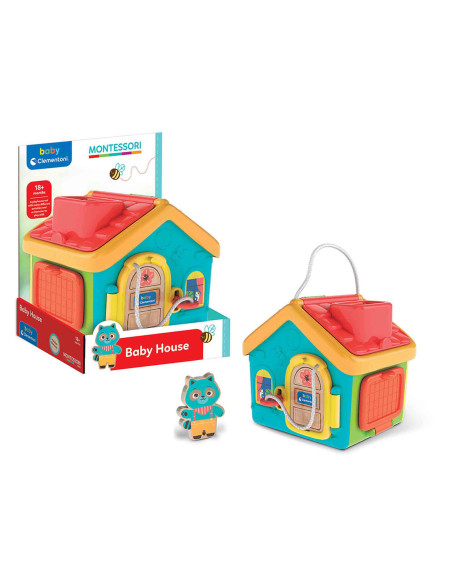 CL17857,CLEMENTONI - MONTESSORI CASUTA CU ACTIVITATI