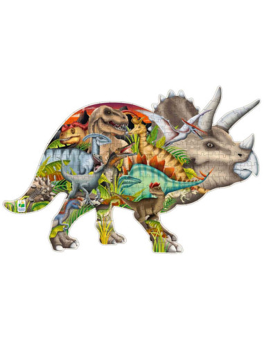 TLJ223413,THE LEARNING JOURNEY - PUZZLE DINOZAURI 200 PIESE