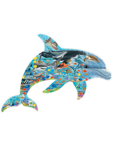 TLJ221587,THE LEARNING JOURNEY - PUZZLE ANIMALE MARINE 200 PIESE