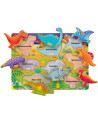 TLJ285435,THE LEARNING JOURNEY - PUZZLE SA INVATAM DINOZAURII