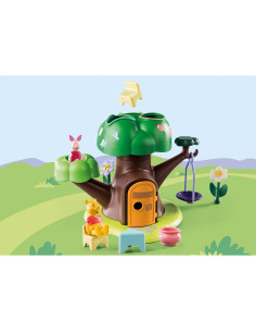 PM71316,PLAYMOBIL - 1.2.3 & DISNEY: CASA DIN COPAC A LUI WINNIE SI PIGLET