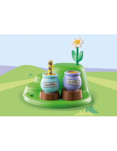 PM71317,PLAYMOBIL - 1.2.3 & DISNEY: GRADINA CU ALBINE A LUI WINNIE SI TIGGER