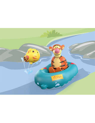 PM71414,Playmobil - 123 Disney Plimbare Cu Barca Gonflabila A Lui Tigger