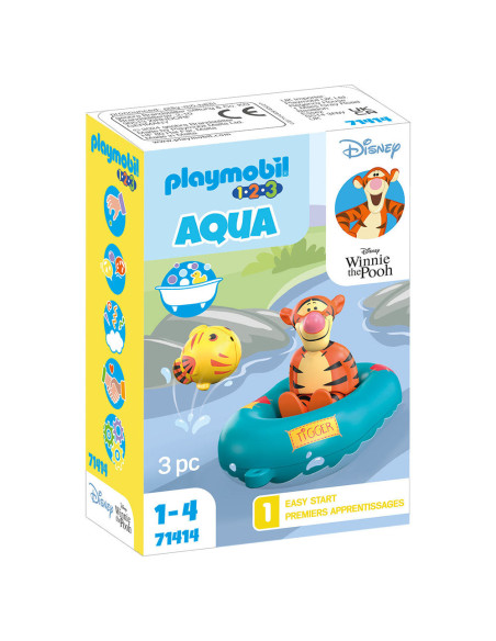 PM71414,Playmobil - 123 Disney Plimbare Cu Barca Gonflabila A Lui Tigger