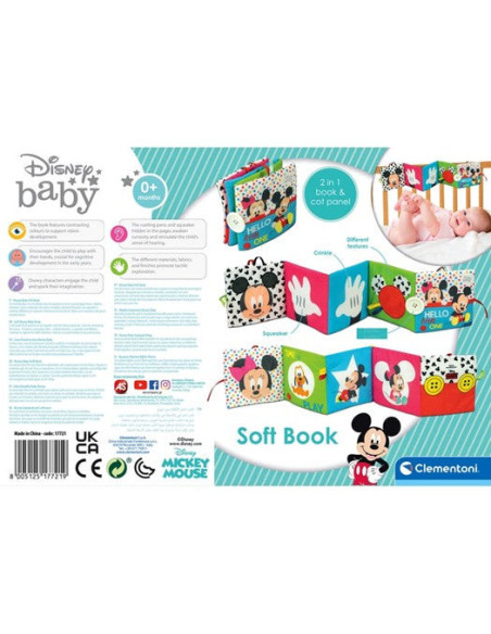 CL17721,Clementoni - Carte Disney cu activitati