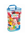 CL17877,Clementoni - Soft Clemmy plasa cu 20 de cuburi