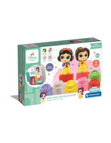 CL17843,Clementoni - Disney Soft Clemmy Alba ca Zapada si Belle