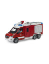 BR02680,Bruder sprinter de pompieri Mercedes Benz cu sirena