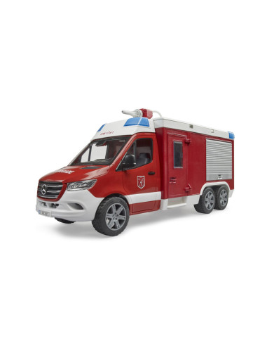 BR02680,Bruder sprinter de pompieri Mercedes Benz cu sirena