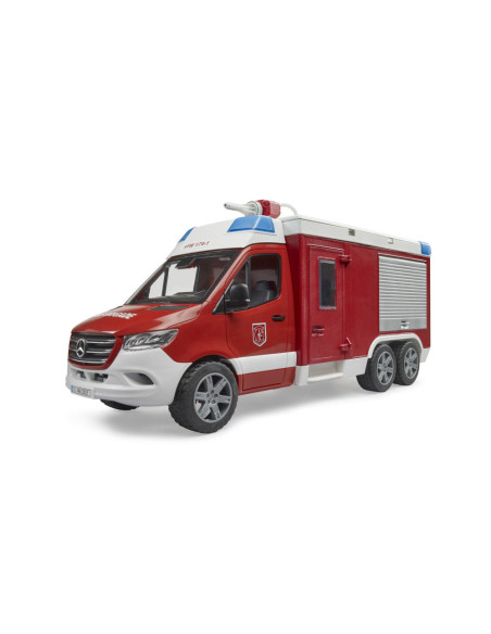 BR02680,Bruder sprinter de pompieri Mercedes Benz cu sirena