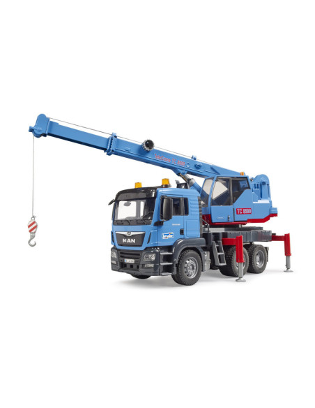 BR03771,Bruder camion Man TGS cu macara