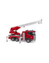 BR03591,Bruder camion de pompieri Scania Super 560R cu scara pompa de apa si sirena