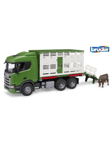 BR03548,Bruder camion transport bovine Scania Super 560R
