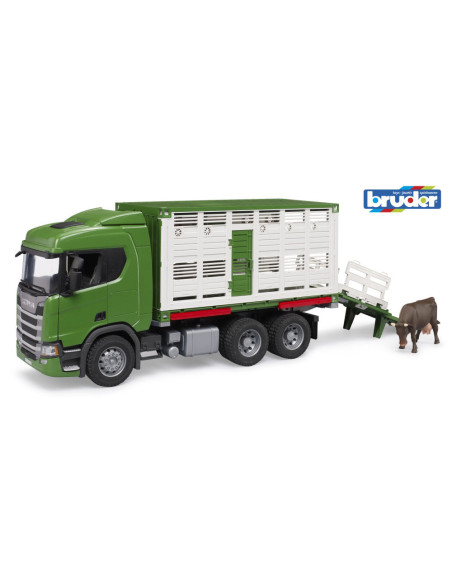 BR03548,Bruder camion transport bovine Scania Super 560R