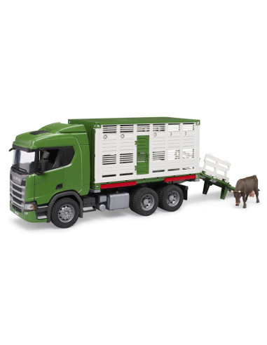 BR03548,Bruder camion transport bovine Scania Super 560R