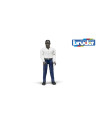 BR60004,Bruder figurina barbat cu pantaloni albastru inchis