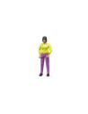 BR60403,Bruder figurina femeie cu pantaloni violet