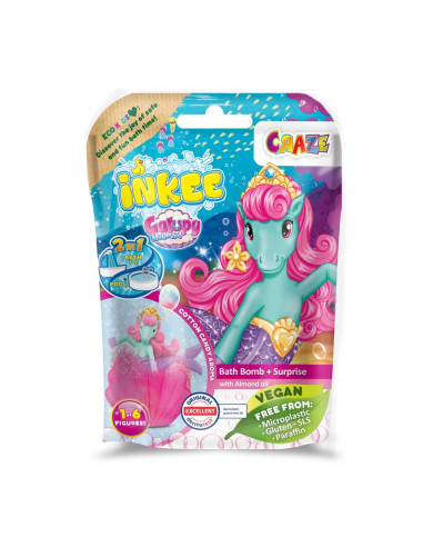 CRZ39854,Craze - Bila de baie cu surpriza sirena Galupy