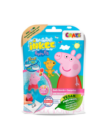 CRZ43127,Craze - Bila de baie cu surpriza Peppa Pig